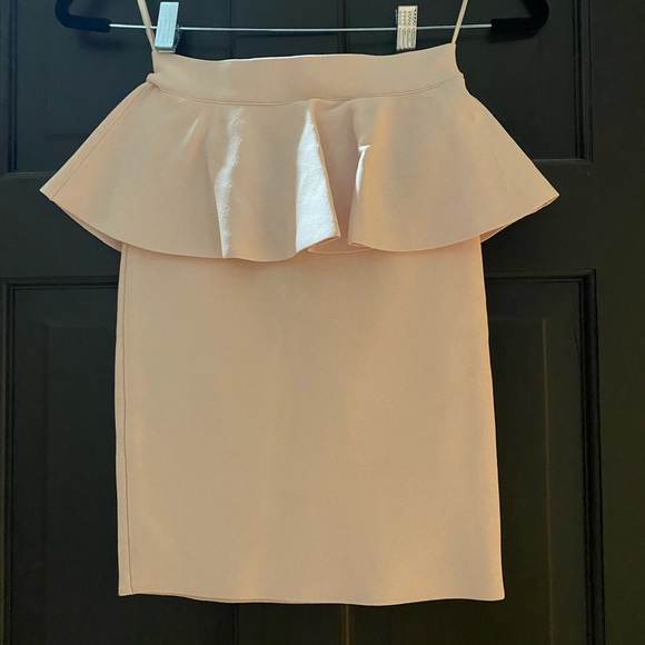 BCBG Malisa Peplum Skirt Size XS - NWT - Picture 5 of 6
